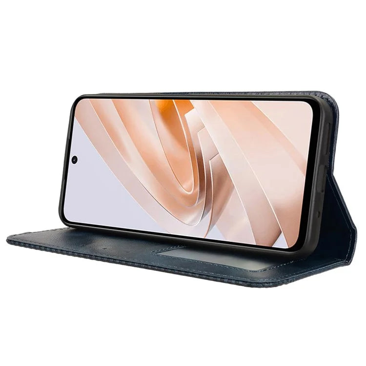 For Xiaomi Redmi Note 13R 5G / Redmi 13 4G / Poco M6 4G Case Retro PU Leather Wallet Phone Cover