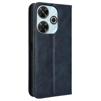 For Xiaomi Redmi Note 13R 5G / Redmi 13 4G / Poco M6 4G Case Retro PU Leather Wallet Phone Cover