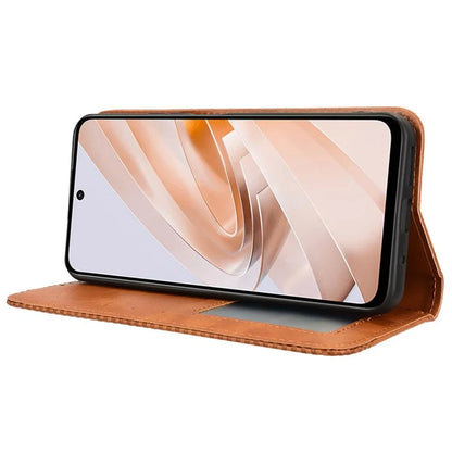 For Xiaomi Redmi Note 13R 5G / Redmi 13 4G / Poco M6 4G Case Retro PU Leather Wallet Phone Cover