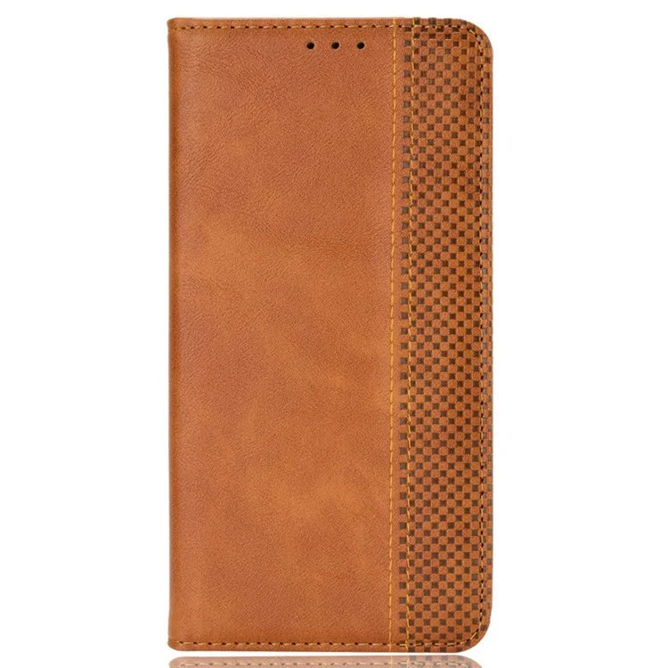 For Xiaomi Redmi Note 13R 5G / Redmi 13 4G / Poco M6 4G Case Retro PU Leather Wallet Phone Cover