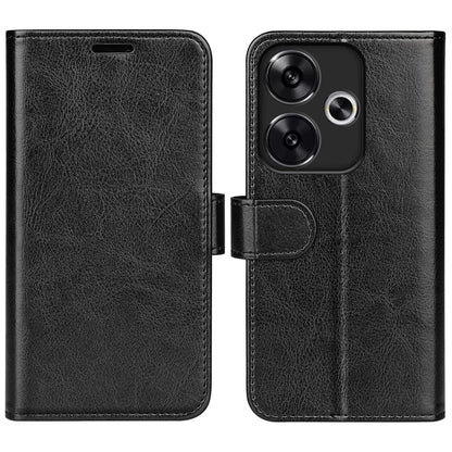 For Xiaomi Redmi Turbo 3 5G / Poco F6 5G Case Crazy Horse Texture Leather Phone Cover