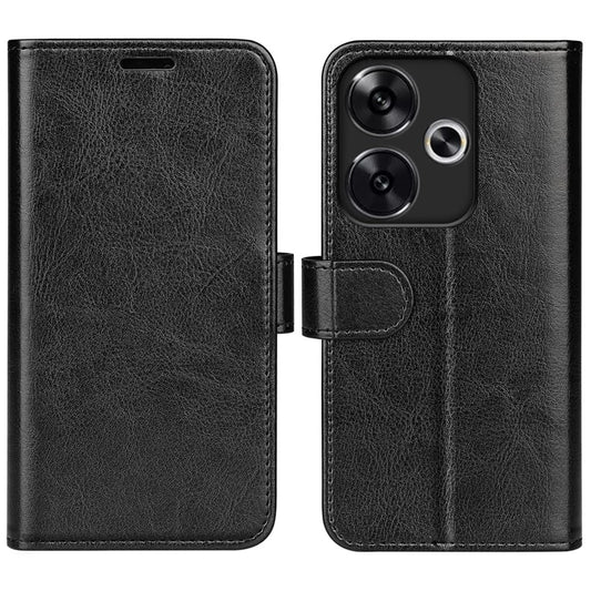 For Xiaomi Redmi Turbo 3 5G / Poco F6 5G Case Crazy Horse Texture Leather Phone Cover
