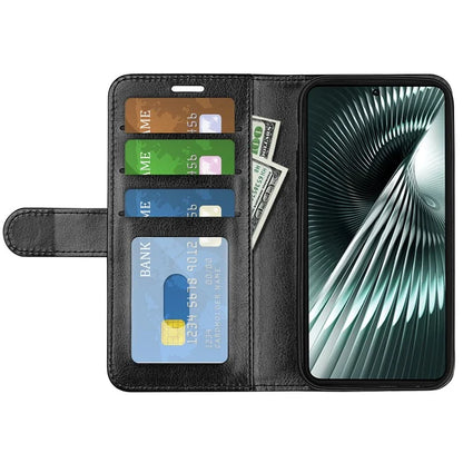 For Xiaomi Redmi Turbo 3 5G / Poco F6 5G Case Crazy Horse Texture Leather Phone Cover