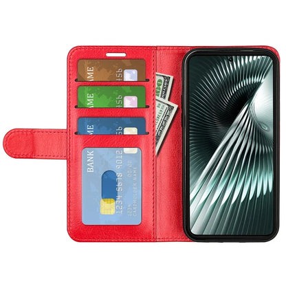 For Xiaomi Redmi Turbo 3 5G / Poco F6 5G Case Crazy Horse Texture Leather Phone Cover