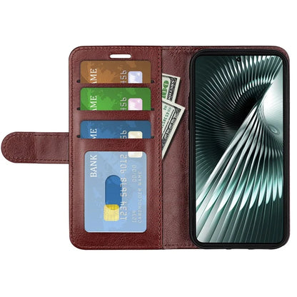 For Xiaomi Redmi Turbo 3 5G / Poco F6 5G Case Crazy Horse Texture Leather Phone Cover