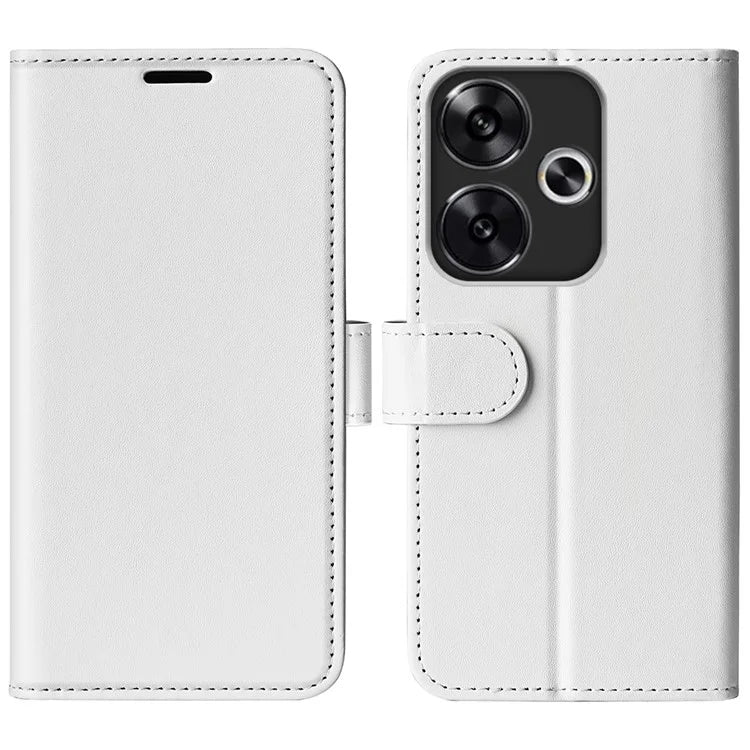 For Xiaomi Redmi Turbo 3 5G / Poco F6 5G Case Crazy Horse Texture Leather Phone Cover