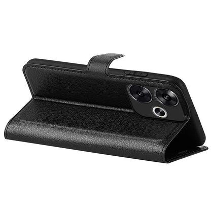 For Xiaomi Redmi Turbo 3 5G / Poco F6 5G Case Wallet Litchi Texture Leather Phone Cover