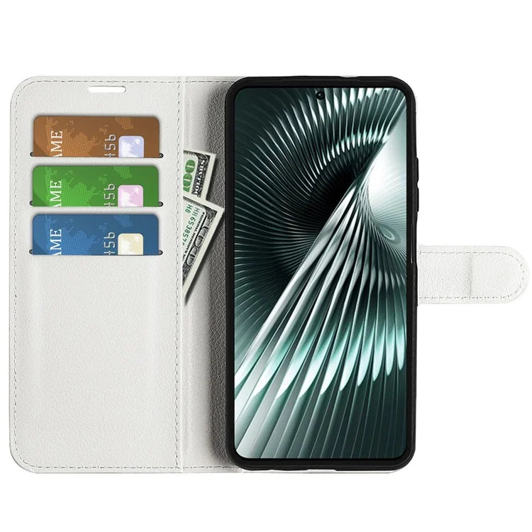 For Xiaomi Redmi Turbo 3 5G / Poco F6 5G Case Wallet Litchi Texture Leather Phone Cover