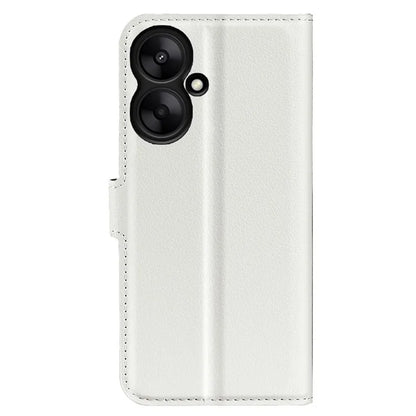 For Xiaomi Redmi 13C 5G / Redmi 13R 5G Case Leather Phone Cover Litchi Texture