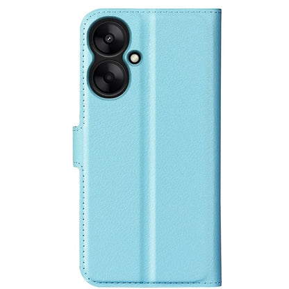For Xiaomi Redmi 13C 5G / Redmi 13R 5G Case Leather Phone Cover Litchi Texture