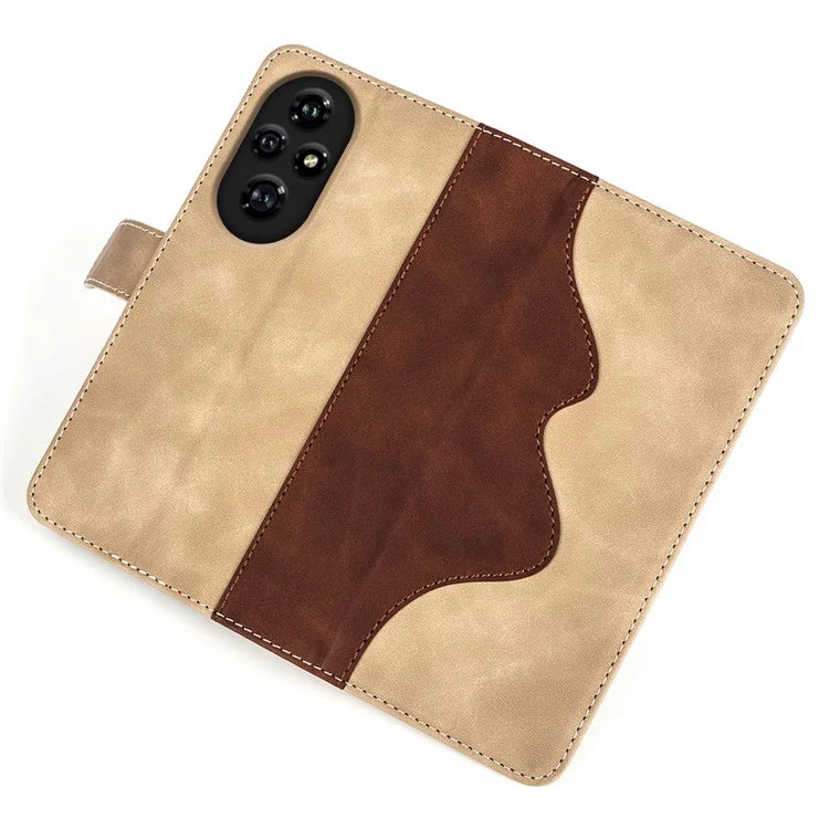 For Honor 200 Pro 5G Case Flip Splicing Leather Phone Cover