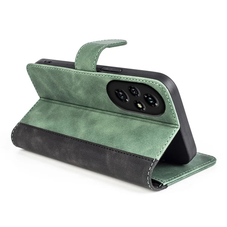 For Honor 200 Pro 5G Case Flip Splicing Leather Phone Cover