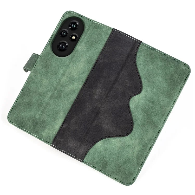 For Honor 200 Pro 5G Case Flip Splicing Leather Phone Cover