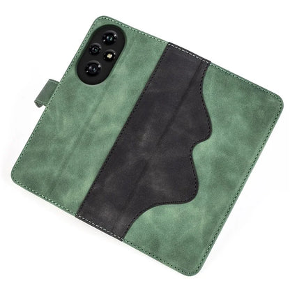 For Honor 200 Pro 5G Case Flip Splicing Leather Phone Cover