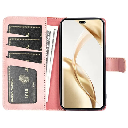 For Honor 200 Pro 5G Case Flip Splicing Leather Phone Cover