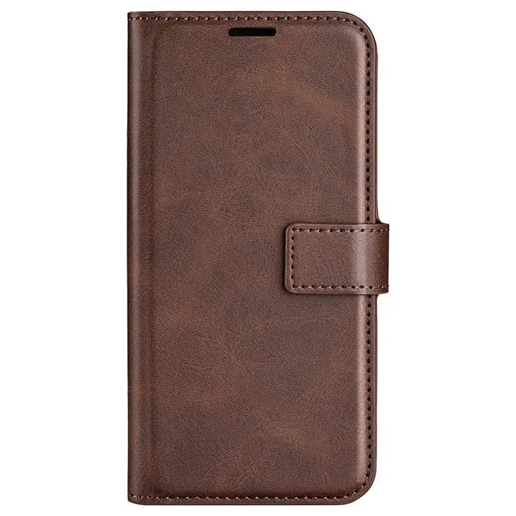 For Motorola Moto G 5G (2024) Wallet Case Calf Texture Leather Phone Cover