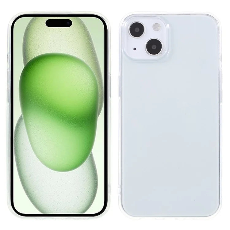 X-LEVEL for iPhone 15 Drop-Proof Soft TPU Phone Case Clear Mobile Phone Back Cover