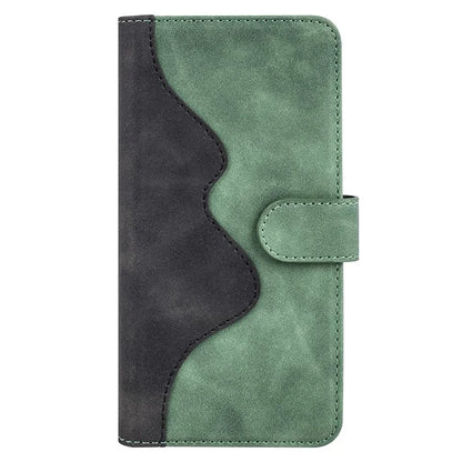 For Samsung Galaxy M15 5G Case Dual Color Splicing Phone Leather Cover