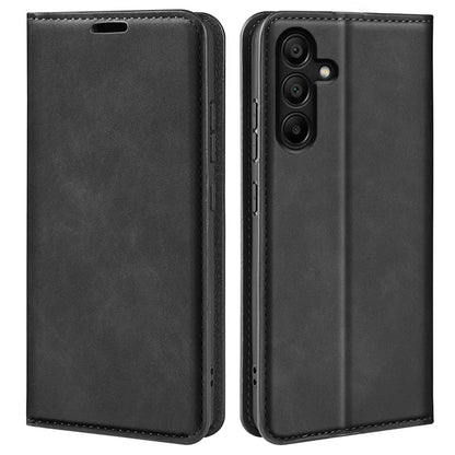 For Samsung Galaxy M15 5G Case Skin Feel Anti-Scratch Leather Wallet Phone Cover