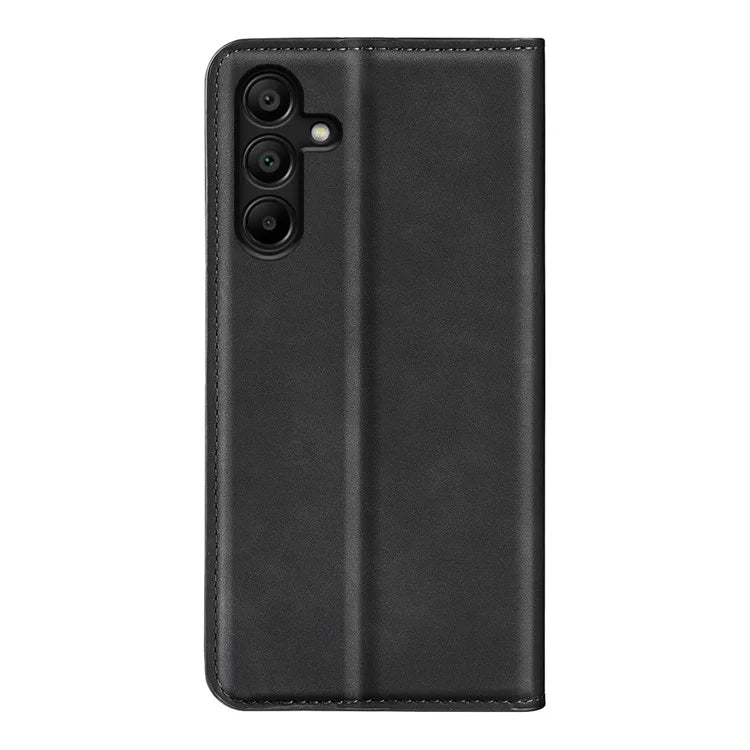 For Samsung Galaxy M15 5G Case Skin Feel Anti-Scratch Leather Wallet Phone Cover