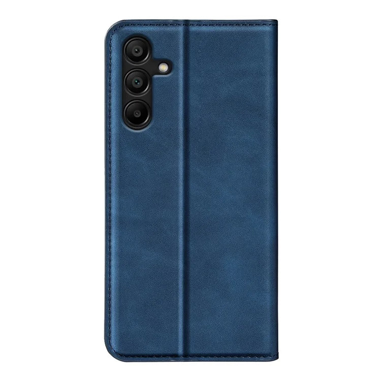 For Samsung Galaxy M15 5G Case Skin Feel Anti-Scratch Leather Wallet Phone Cover