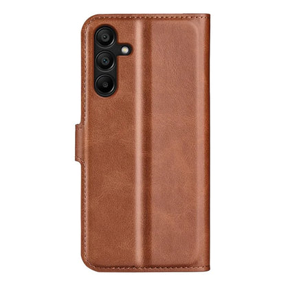 For Samsung Galaxy M15 5G Case Leather Magnetic Clasp Wallet Phone Cover Calf Texture
