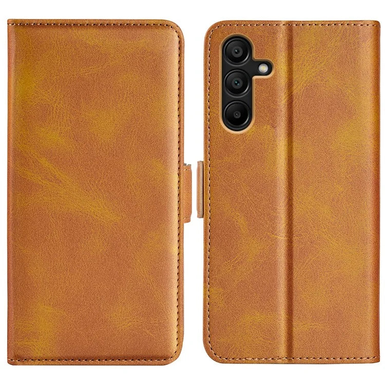 For Samsung Galaxy M15 5G Case PU Leather Wallet Card Slots Phone Cover
