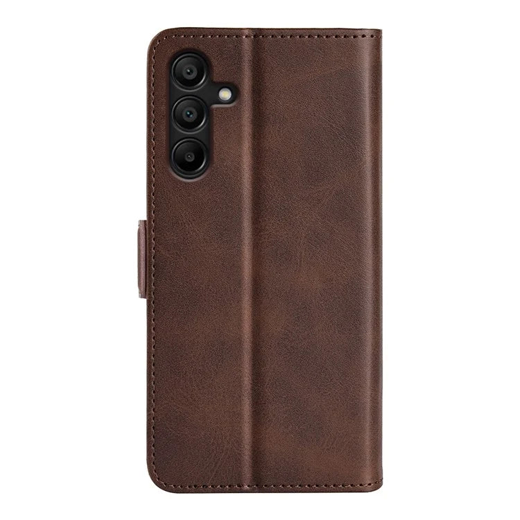 For Samsung Galaxy M15 5G Case PU Leather Wallet Card Slots Phone Cover