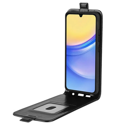For Samsung Galaxy M15 5G Case Vertical Flip Card Slots Leather Phone Cover