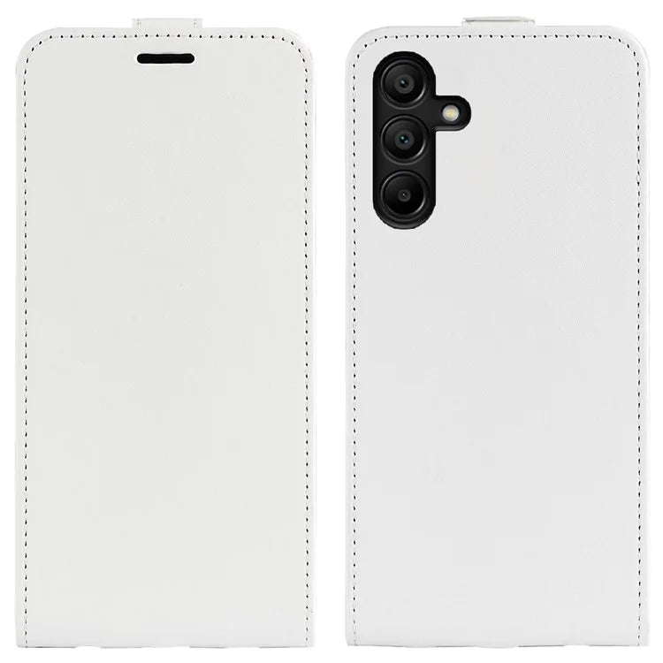 For Samsung Galaxy M15 5G Case Vertical Flip Card Slots Leather Phone Cover