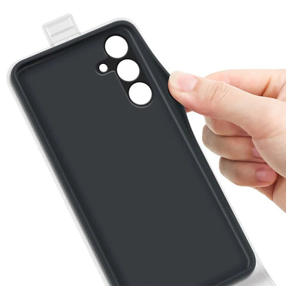 For Samsung Galaxy M15 5G Case Vertical Flip Card Slots Leather Phone Cover