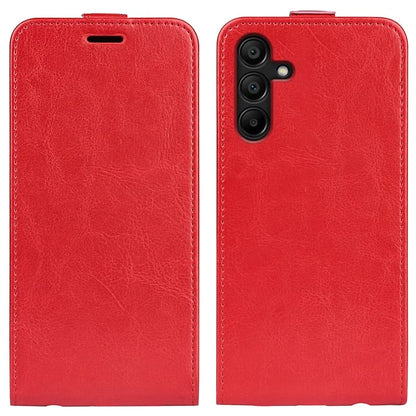 For Samsung Galaxy M15 5G Case Vertical Flip Card Slots Leather Phone Cover