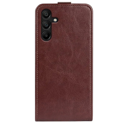 For Samsung Galaxy M15 5G Case Vertical Flip Card Slots Leather Phone Cover