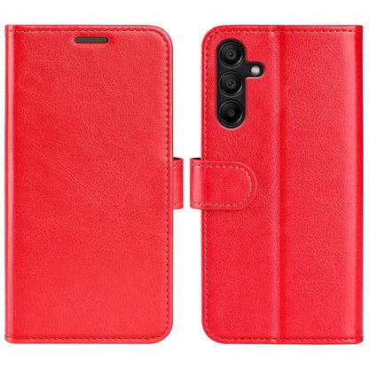 For Samsung Galaxy M15 5G Case Folio Flip Leather Phone Cover Crazy Horse Texture
