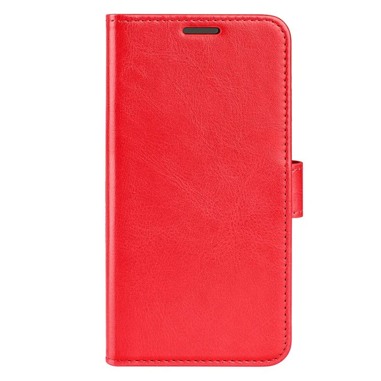 For Samsung Galaxy M15 5G Case Folio Flip Leather Phone Cover Crazy Horse Texture