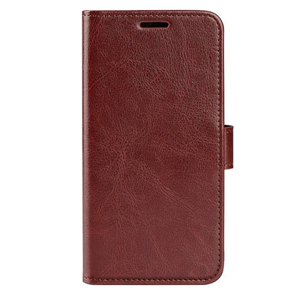 For Samsung Galaxy M15 5G Case Folio Flip Leather Phone Cover Crazy Horse Texture