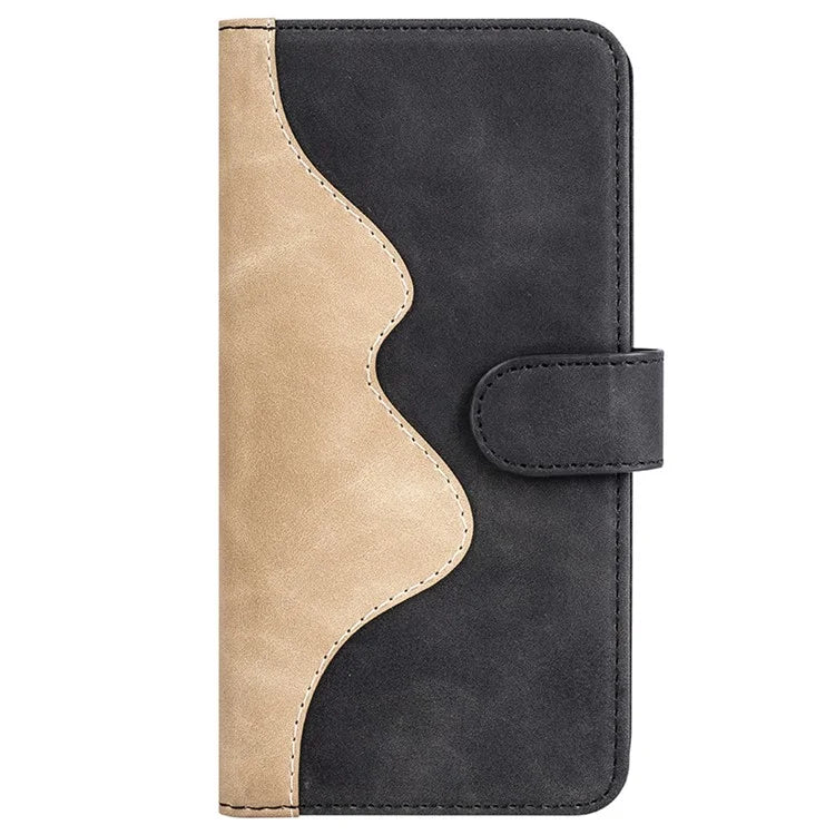 For Samsung Galaxy M55 5G / C55 5G / F55 5G Case Wallet Leather Phone Cover Two-Tone Splicing