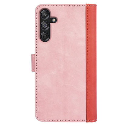 For Samsung Galaxy M55 5G / C55 5G / F55 5G Case Wallet Leather Phone Cover Two-Tone Splicing