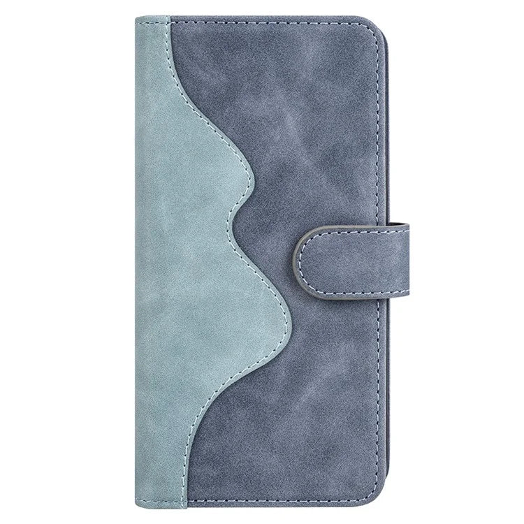 For Samsung Galaxy M55 5G / C55 5G / F55 5G Case Wallet Leather Phone Cover Two-Tone Splicing