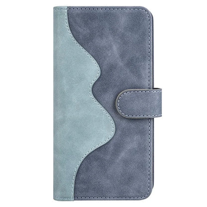 For Samsung Galaxy M55 5G / C55 5G / F55 5G Case Wallet Leather Phone Cover Two-Tone Splicing