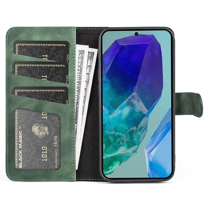 For Samsung Galaxy M55 5G / C55 5G / F55 5G Case Wallet Leather Phone Cover Two-Tone Splicing