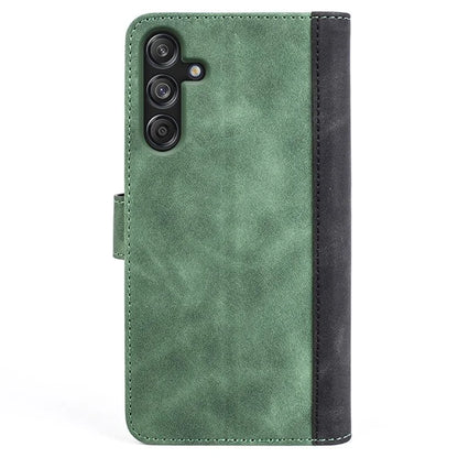 For Samsung Galaxy M55 5G / C55 5G / F55 5G Case Wallet Leather Phone Cover Two-Tone Splicing