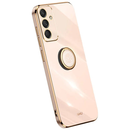 XINLI For Samsung Galaxy M55 5G / C55 5G / F55 5G Case Ring Kickstand TPU Phone Cover