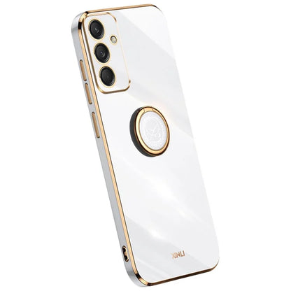 XINLI For Samsung Galaxy M55 5G / C55 5G / F55 5G Case Ring Kickstand TPU Phone Cover