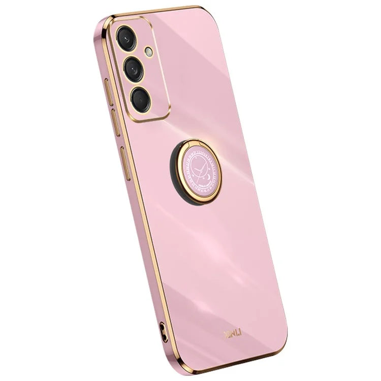 XINLI For Samsung Galaxy M55 5G / C55 5G / F55 5G Case Ring Kickstand TPU Phone Cover