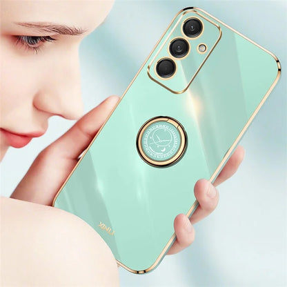 XINLI For Samsung Galaxy M55 5G / C55 5G / F55 5G Case Ring Kickstand TPU Phone Cover