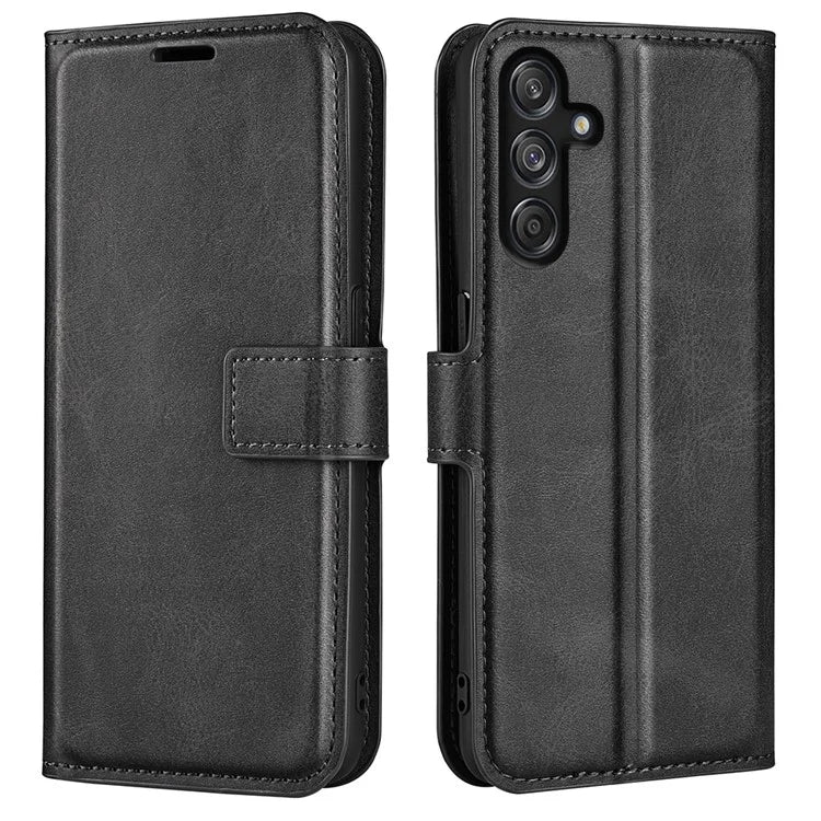 For Samsung Galaxy M55 5G / C55 5G / F55 5G Case Calf Texture Leather Phone Cover