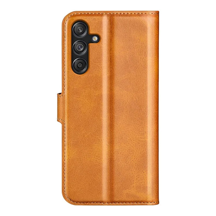 For Samsung Galaxy M55 5G / C55 5G / F55 5G Case Calf Texture Leather Phone Cover