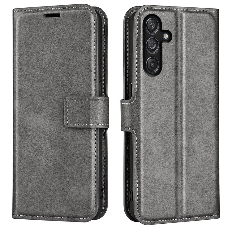For Samsung Galaxy M55 5G / C55 5G / F55 5G Case Calf Texture Leather Phone Cover