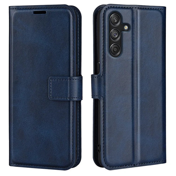 For Samsung Galaxy M55 5G / C55 5G / F55 5G Case Calf Texture Leather Phone Cover